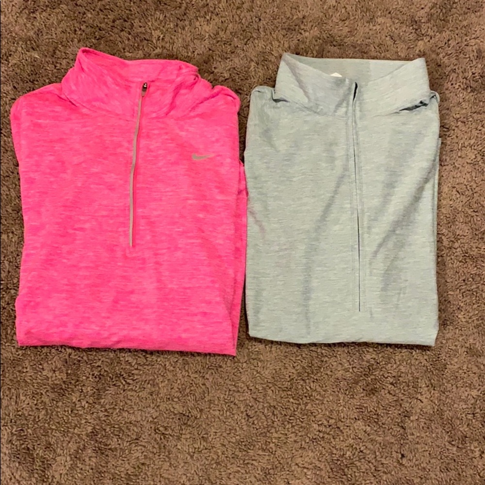 Half zips Nike & Under Armour